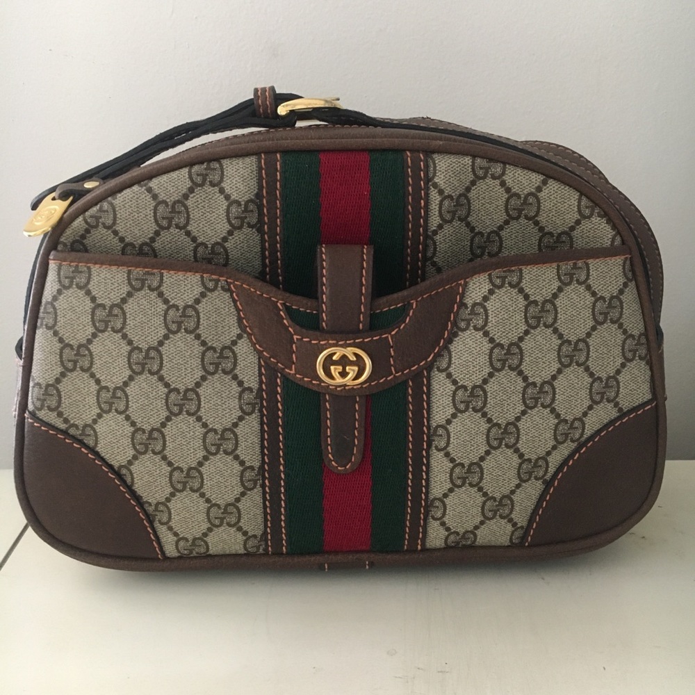 Vtg GUCCI Ophidia Shoulder Crossbody Bag